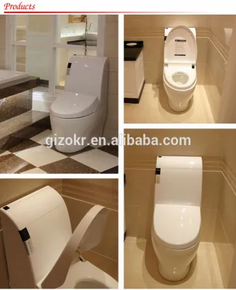 Elongated toilet bowl new design siphon toilet CHAOZHOU water closet