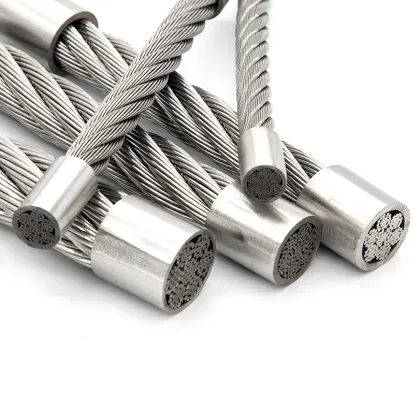 Steel cables/wire ropes for control cables