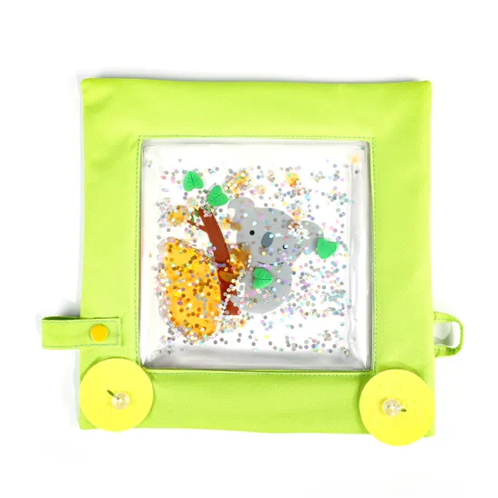 Preschool Montessori Sensory Gel Toy with Glitter: An Engaging Tool for Early Learning and Autism Support