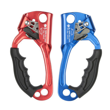 High Quality Custom Aluminium Rappelling Rope Clamp for Rock Climbing