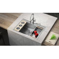 Meaia Calltertop Mafacity 3x20-inch mosomi anin sink