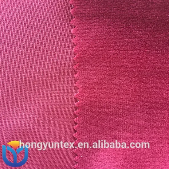 100% polyester brushed warp knitted printed super-soft velvet for toy