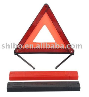 Roadway safety warning triangle with CE