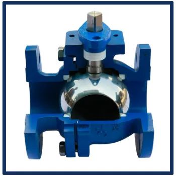 Ansi cast iron full port Ball Valve with ISO5211 mounting pad