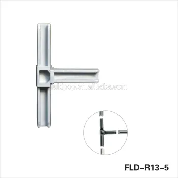 FLD-R13-5 Favorable price supermarket poster hanger T connector
