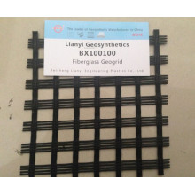 Ενίσχυση οδοστρώματος Fiberglass Geogrid Mesh