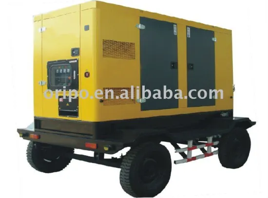 OEM top quality SDEC brand trailer genset wtih worldwide maintain service