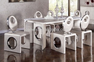 2015 latest luxury dining table designs AH121