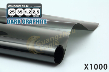 2.5mil VLT 25% Anti-glare Car Window Film
