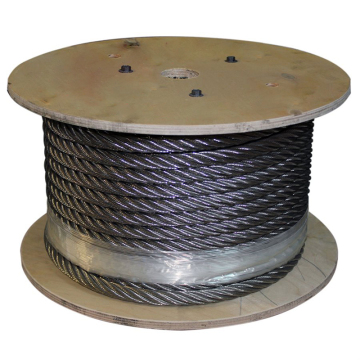Wholesale 6x19+FC 304 Steel Wire Rope Cable - Galvanized/Ungalvanized