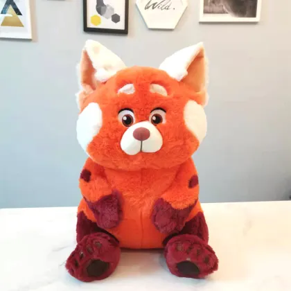 Factory Direct Little Raccoon Orange Stuffed Plush Toys - Customizable Sizes 30cm to 45cm