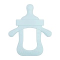 Milk Bottle Design Toy Pacificier Clip Silicone Teether