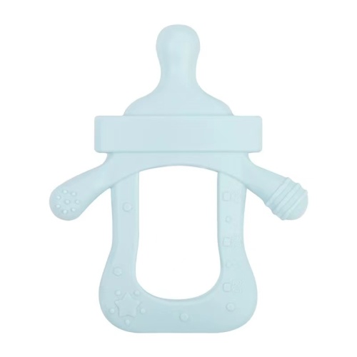 Milk bottle Design Toy Pacifier Clip Silicone Teether