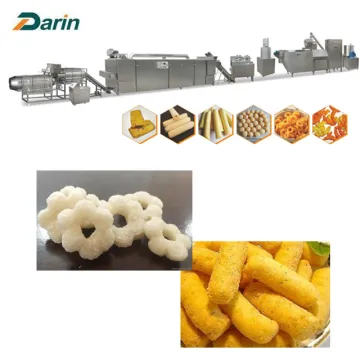 Stainless Steel Material Puffed Snacks Processing Line