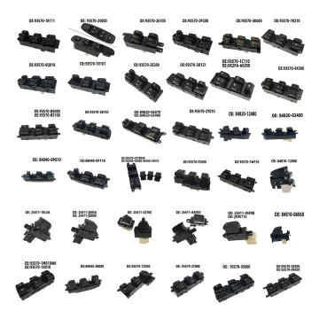 ABS Car Switch Products with Manufacturer Price Advantage and Customization for Toyota, Honda, Nissan, Hyundai, Volkswagen
