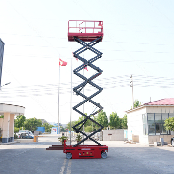 6m - 14m Electric Rough Scissor Lift fortform