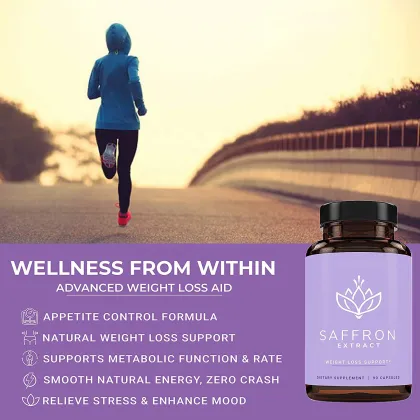 OEM/ODM Appetite Suppressant Saffron Weight Loss Capsules