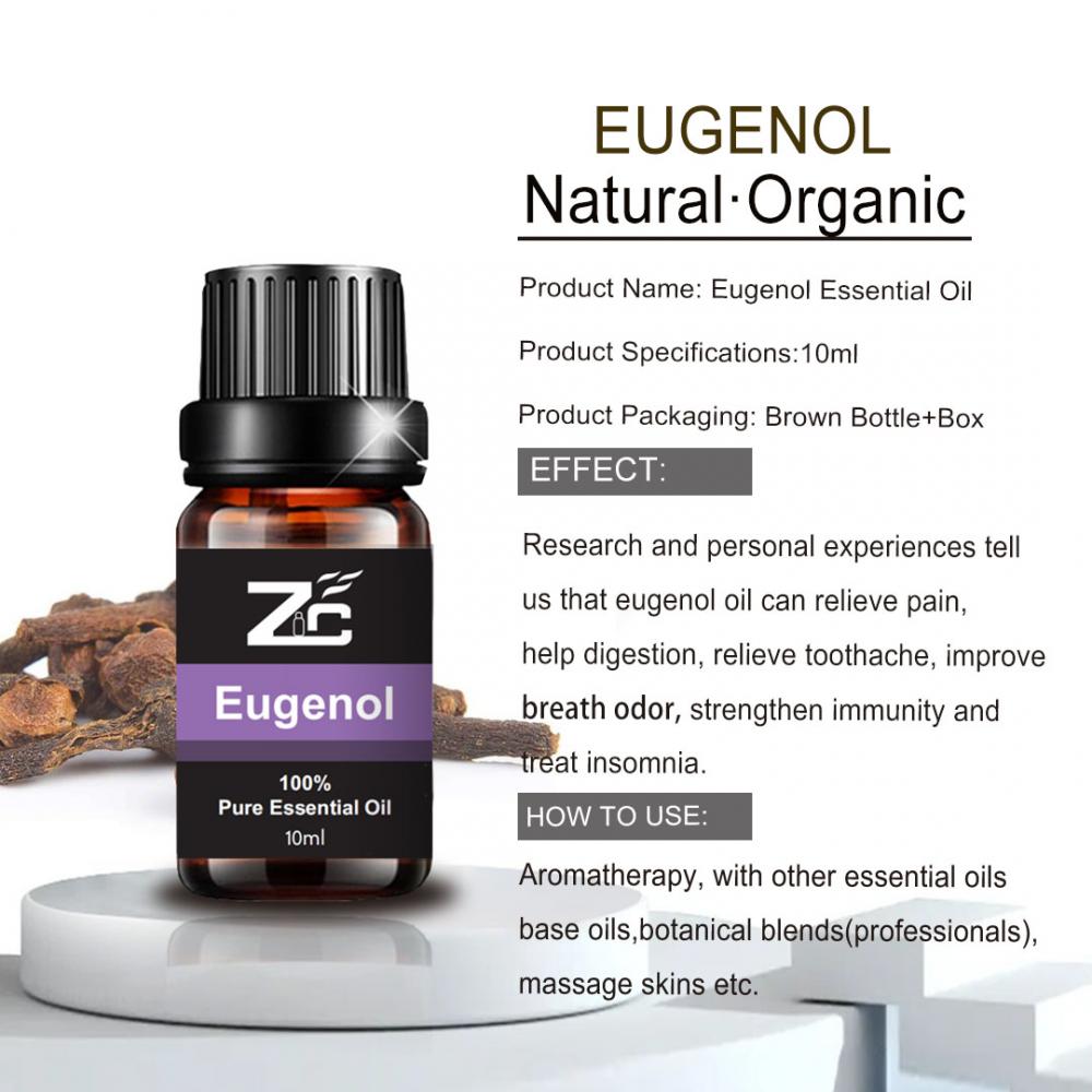 Mafuta ya Eugenol Eugenol Mafuta muhimu kwa meno