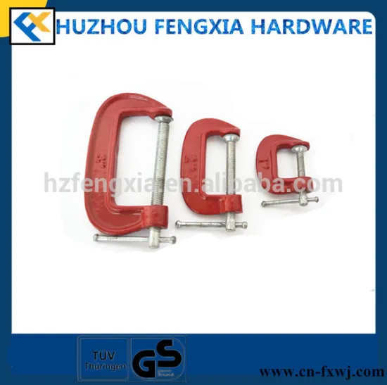 FX07009 High Quality Heavy Duty G Clamp Set for Woodworking