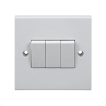 في Series 3 Gang 2 Way Switch Socket