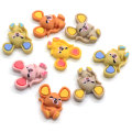 Kawaii Harz Tier Maus Flatback Cabochon Figur Cartoon Maus Verzierungen für Scrapbooking DIY Fit Telefon Dekor Handwerk