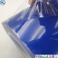 Matéria -prima de Matéria -prima Clear Blue Blue Soft PVC Stretch Films Mattery