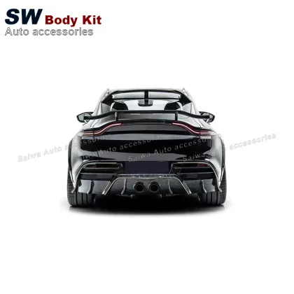 MSY Style DBX Rear Wing - Carbon Fiber Trunk Spoiler for Aston Martin DBX