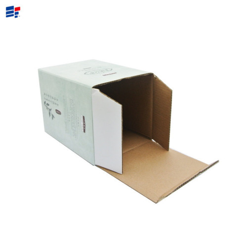 Small corrugated packaging box for tea