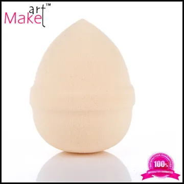 Skin Color Hydrophilic Waistline Shape Cosmetic Cleaning Sponge For Beauty