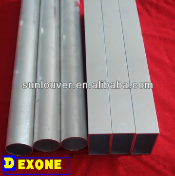 Aluminum extrusion profile with rectangular tube shaped