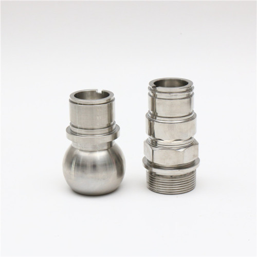 High quality cnc stainless steel pipe fitting cap