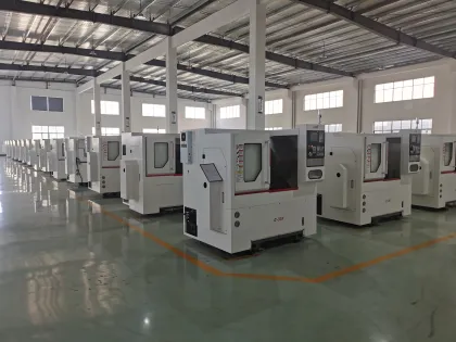 C-40S Factory Supply Slant Bed Double Spindle Turret CNC Lathe