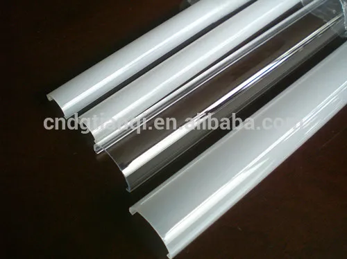 100% new material Polycarbonate frosted led strip cover linear led light diffuser