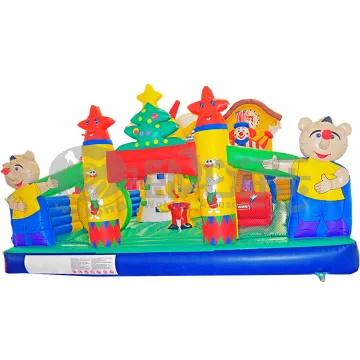 EN14960 giant inflatable bouncer combo