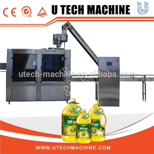 Automatic Bottle Vegetable Oil Filling Machine/Oil Filling Line For Vegetable Oil