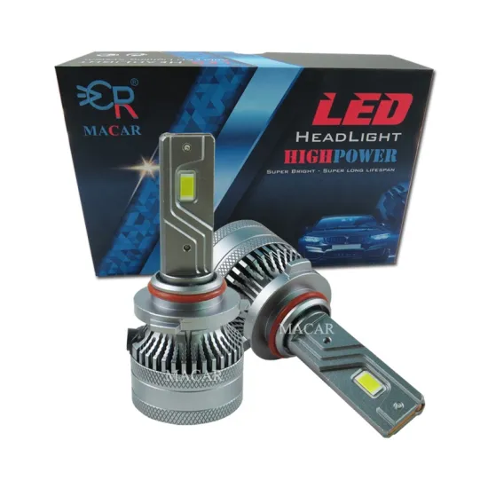 MACAR Car Auto Light M35D LED Headlight Bulbs - H1 H3 H7 H4 H11 9005 9006 60W 70W