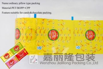 Pet thermal lamination film for candy packaging