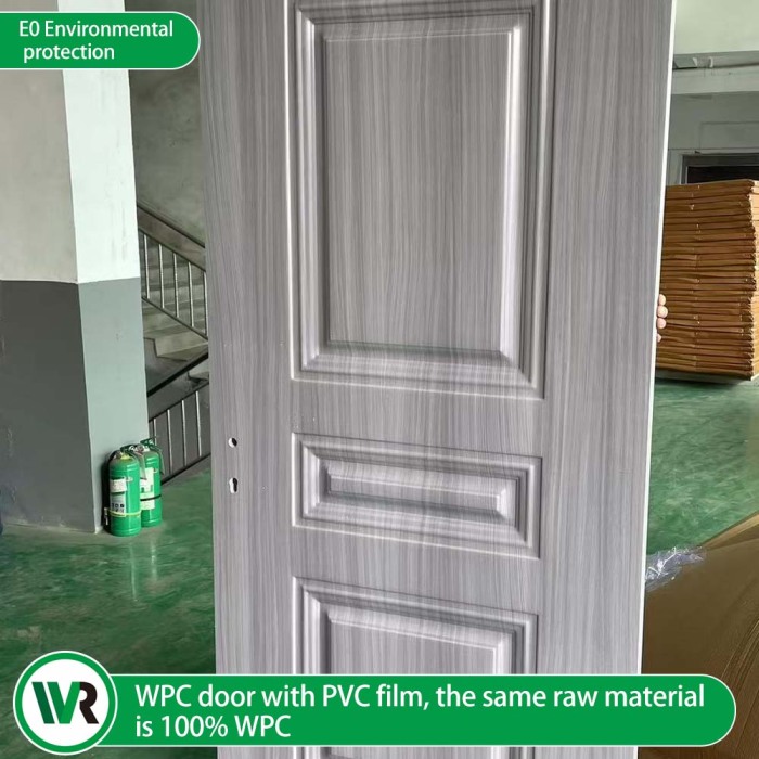 Pintu WPC Penuh Mesra Alam untuk Rumah Moden