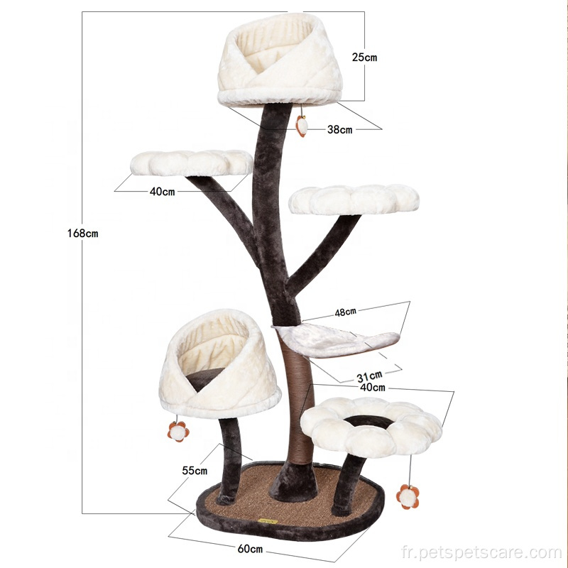 Cat Craft Climbing Castle Tree Tree Jouet pour chat