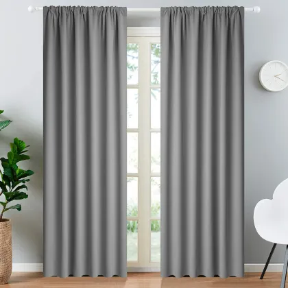 Rod Pocket Blackout Curtains