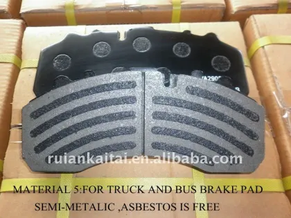 TRUCK AND BUS BRAKE PADS FOR MAN ,DAF ,MERCEDES,IVECO