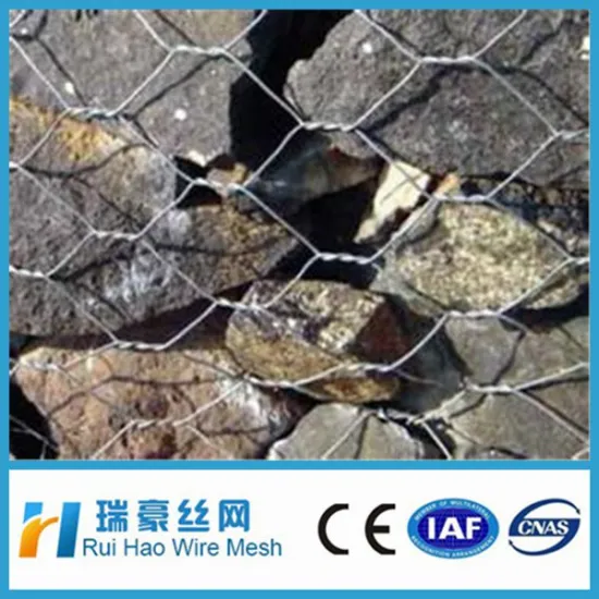 Hexagonal Gabion Box, Hexagonal Gabion Basket Galvanized/ PVC Coated/ Galfan