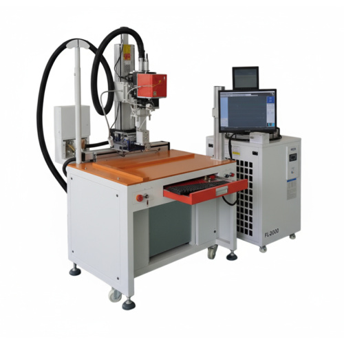 Máquina automática de soldagem a laser QCW Galvo