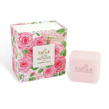 Rose Moisturizing Whitening Essential Oil Soap Healthy Handmade Soap