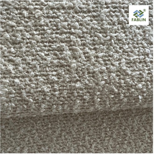 Tela de olefina de crema suave para uso al aire libre