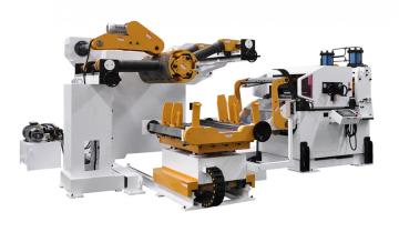 Coil Sheet Feeder with Straightener for Press Line