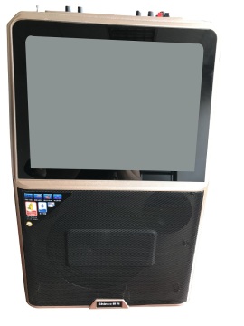 Rechargeable Led Display Portable Bluetooth Trolley Speaker