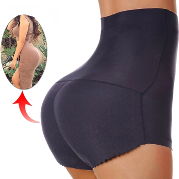 Women's High-Waist Mesh Body Shaping Breathable Padded Hip Lifter Panties
