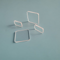 Σημείο μαλάκυνσης 1600 ℃ Fused Silica Glass Windows