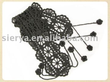 ladies summer hand crochet scarf